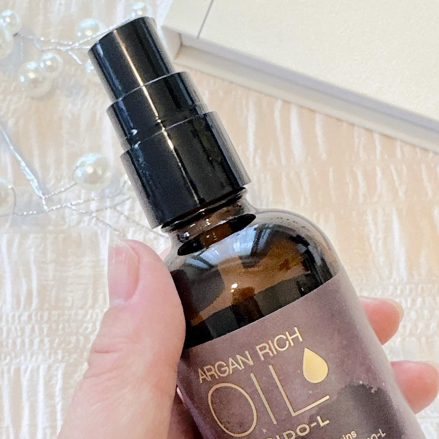 ＃プレミアムピュアオイル/ルシードエル/ヘアオイルを使ったクチコミ（2枚目）