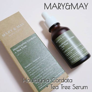 Houttuynia Cordata + Tea Tree Serum/MARY&MAY/洗顔フォームを使ったクチコミ（1枚目）