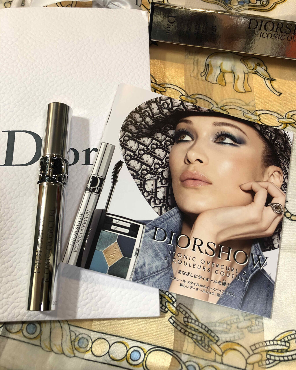 【旧】マスカラ ディオールショウ アイコニック オーバーカール 074 オーバー シークインス（生産終了）/Dior/マスカラを使ったクチコミ（1枚目）