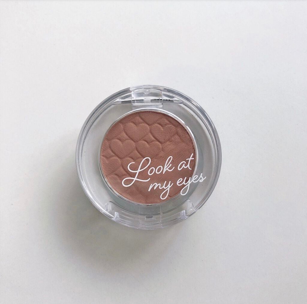 ルックアット マイアイ カフェ/ETUDE/単色アイシャドウを使ったクチコミ(2枚目)