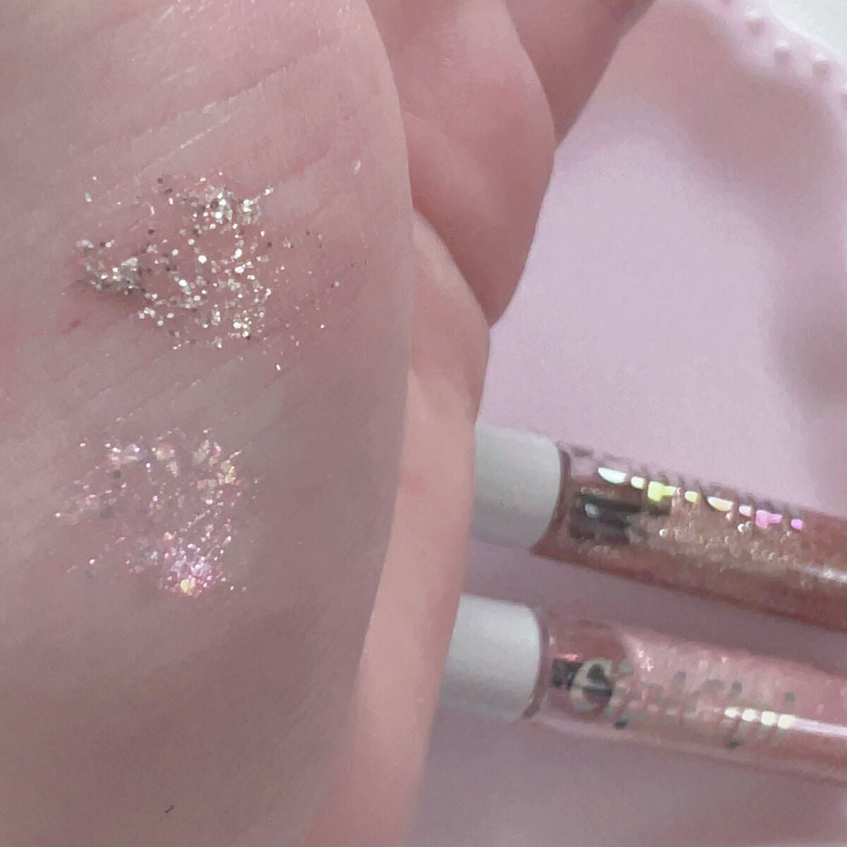 グリッター イルミネーションライナー R/CipiCipi/リキッドアイライナーを使ったクチコミ(3枚目)