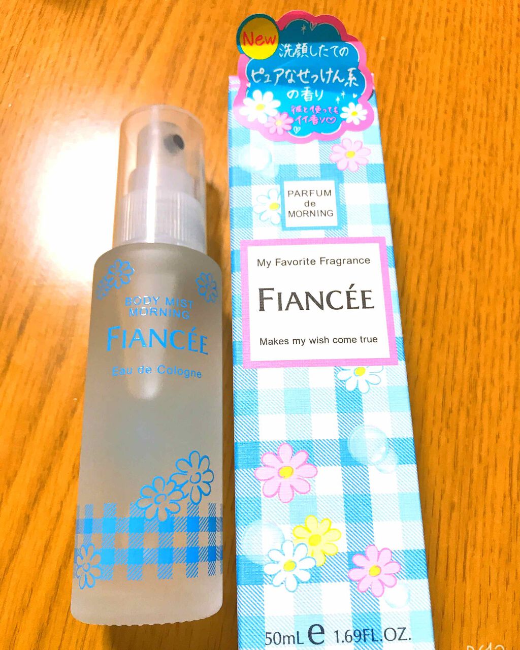 ボディミスト はじまりの朝の香り/フィアンセ/香水(レディース)を使ったクチコミ（1枚目）