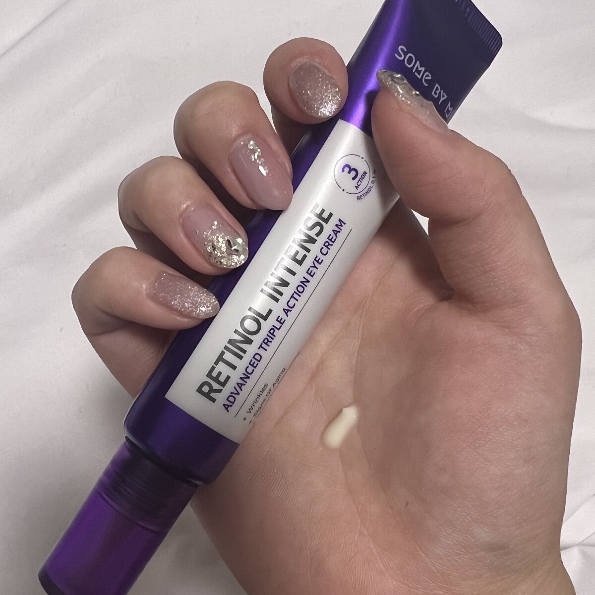 レチノールインテンシブ アドバンスドトリプルアクションアイクリーム/SOME BY MI/アイケア・アイクリームを使ったクチコミ（2枚目）