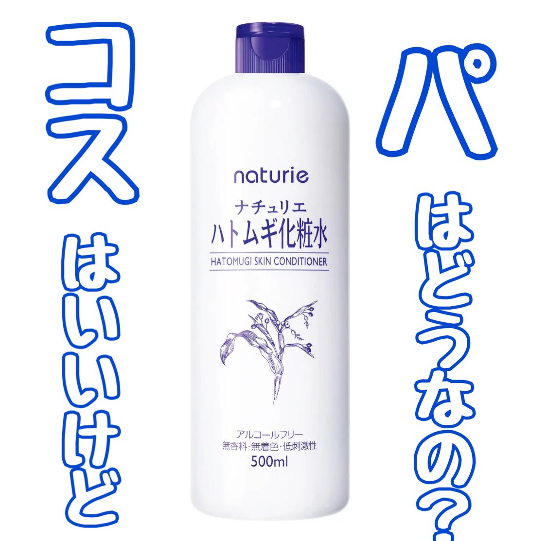 ハトムギ化粧水(ナチュリエ スキンコンディショナー R )/ナチュリエ/化粧水を使ったクチコミ(1枚目)