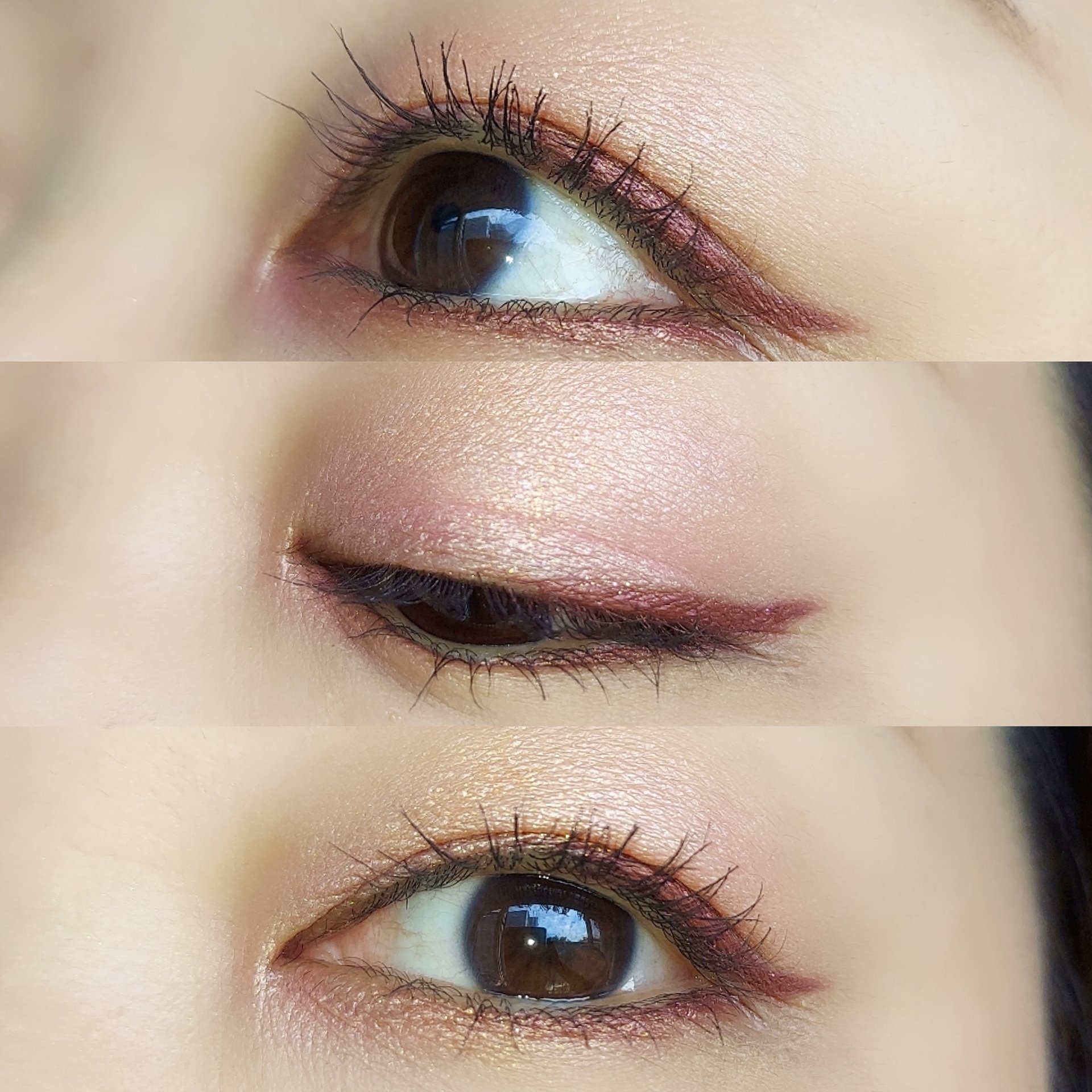 ラズル アイカラー 42 Peach marshmallow/エレガンス ラズル /単色アイシャドウを使ったクチコミ（3枚目）