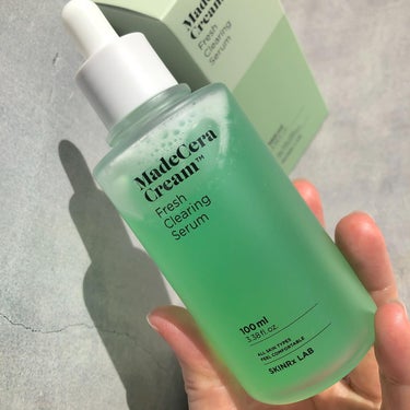 マデセラフレッシュクリアリングアンプル 100ml/SKINRx LAB/美容液を使ったクチコミ（2枚目）