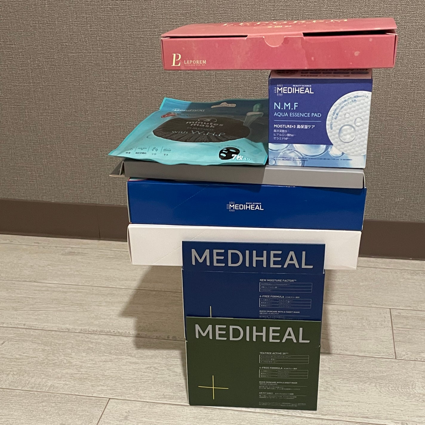 N.M.FアクアアンプルマスクJEX/MEDIHEAL/シートマスク・パックを使ったクチコミ(1枚目)