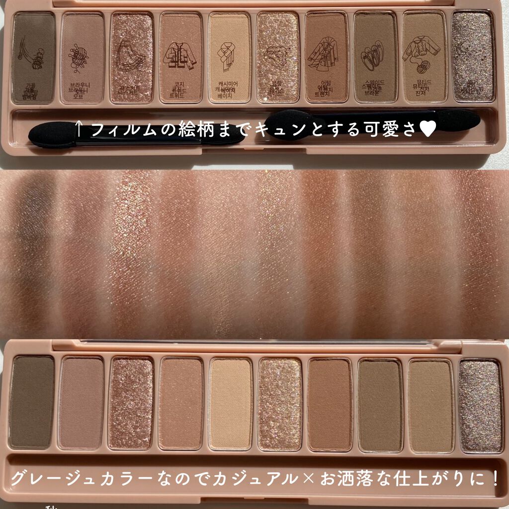 プレイカラー アイシャドウ/ETUDE/アイシャドウパレットを使ったクチコミ(4枚目)