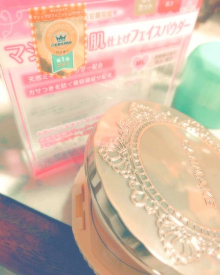 【旧品】マシュマロフィニッシュパウダー/キャンメイク/プレストパウダーを使ったクチコミ(1枚目)