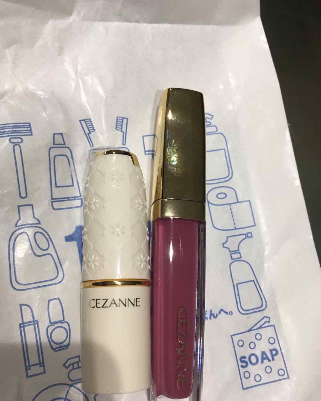 カラーティントリップ/CEZANNE/リップティントを使ったクチコミ（2枚目）