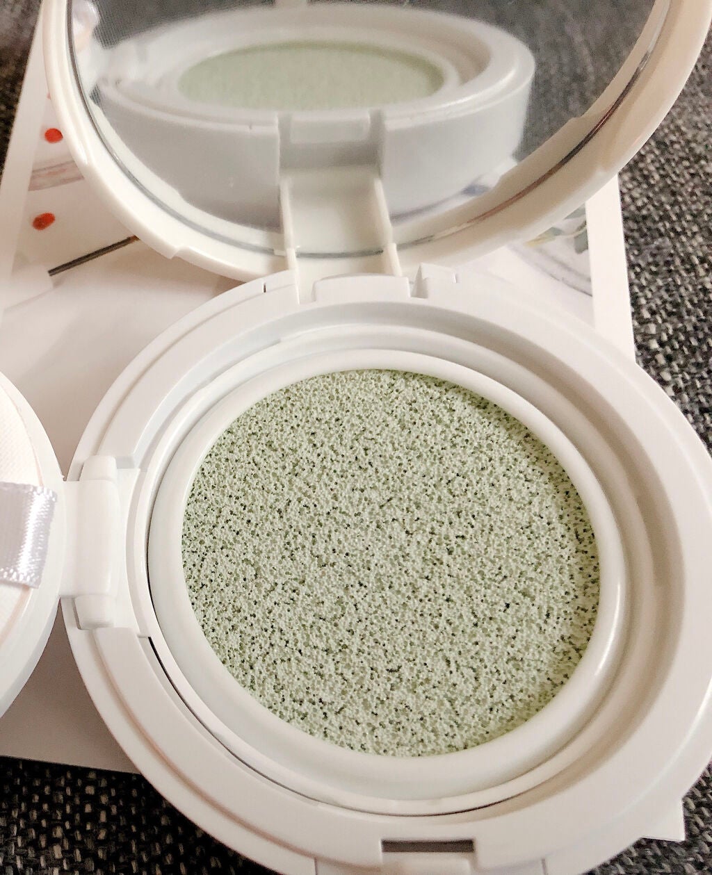 オーガニッククッションカラーベース/アクア・アクア/化粧下地を使ったクチコミ(6枚目)