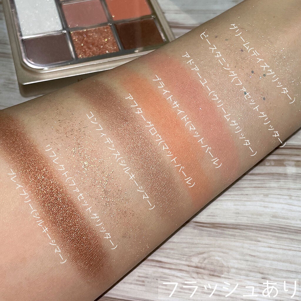 ドットオンムードアイパレット/Heart Percent/アイシャドウパレットを使ったクチコミ(6枚目)