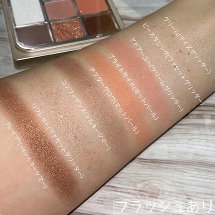 ドットオンムードアイパレット/Heart Percent/アイシャドウパレットを使ったクチコミ(7枚目)