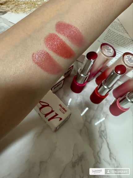 ノーウェアリップスティック バーミンググロー/espoir/口紅を使ったクチコミ(2枚目)