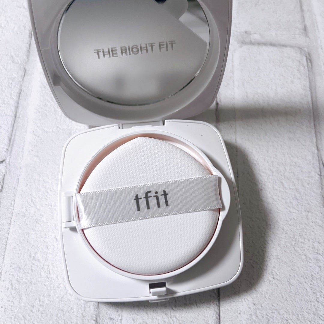 レイヤリングフィットカバークッションEX/TFIT/クッションファンデーションを使ったクチコミ(3枚目)