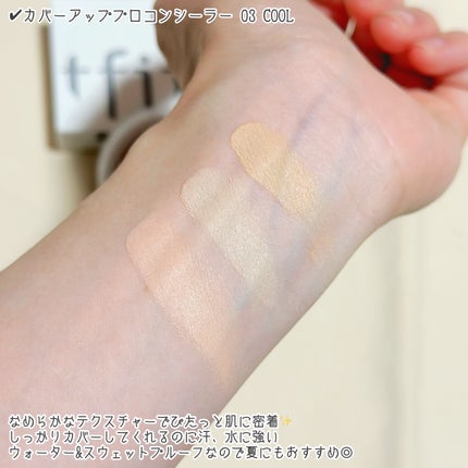 カバーアッププロコンシーラー/TFIT/パレットコンシーラーを使ったクチコミ(4枚目)