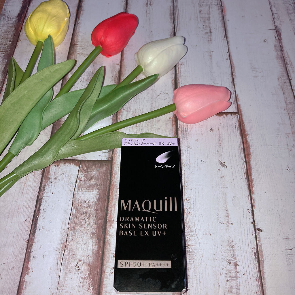ドラマティックスキンセンサーベース EX UV+/マキアージュ/化粧下地を使ったクチコミ（1枚目）
