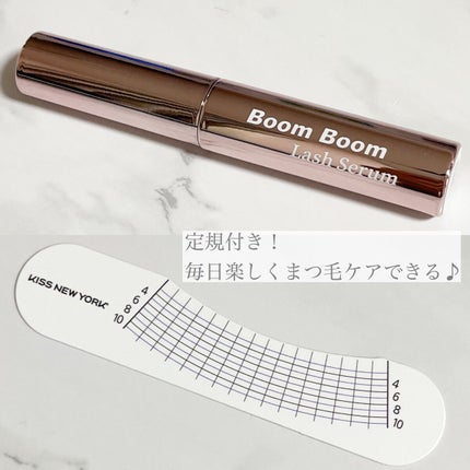 ブンブンラッシュセラム/KISS NEW YORK/まつげ美容液を使ったクチコミ(3枚目)