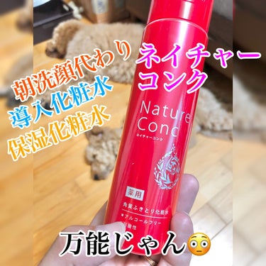 ネイチャーコンク 薬用クリアローション/ネイチャーコンク/拭き取り化粧水を使ったクチコミ（1枚目）