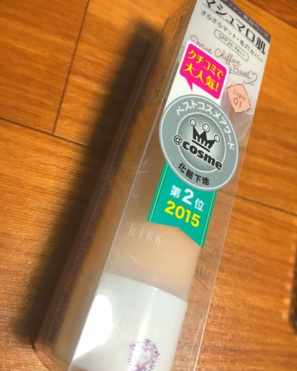 マットシフォン UVホワイトニングベースN/KiSS/化粧下地を使ったクチコミ(1枚目)