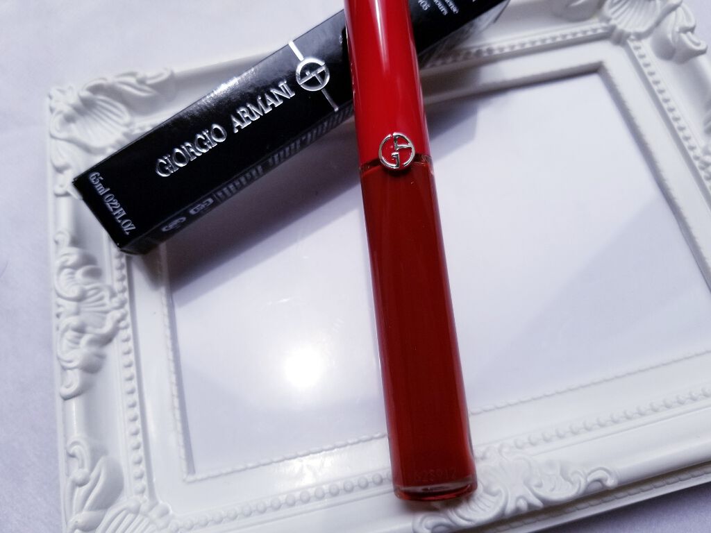 ジョルジオ アルマーニ ビューティ リップ マエストロのクチコミ「
Lipsさまからのプレゼントで
アルマーニビューティさまより
リップマエストロをいただきまし.....」（2枚目）