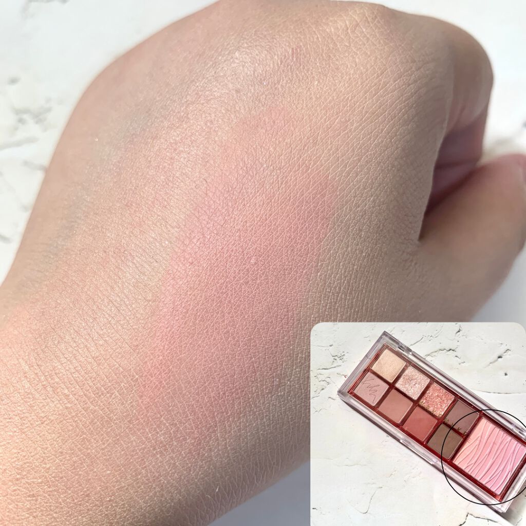 ミックスブラーリングアイパレット/wakemake/マルチパレットを使ったクチコミ(4枚目)