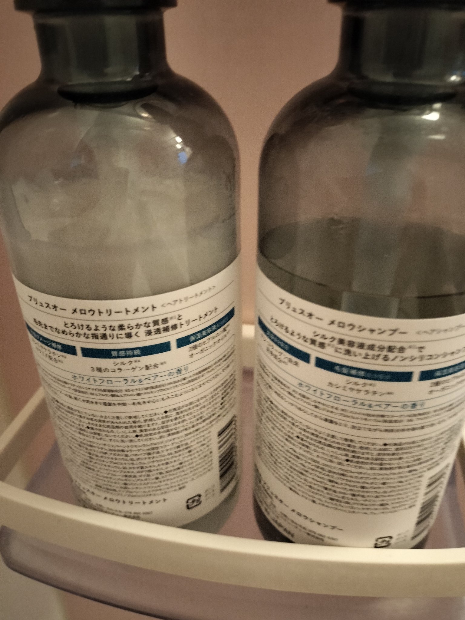 メロウシャンプー/メロウトリートメント/plus eau/市販シャンプーを使ったクチコミ（2枚目）