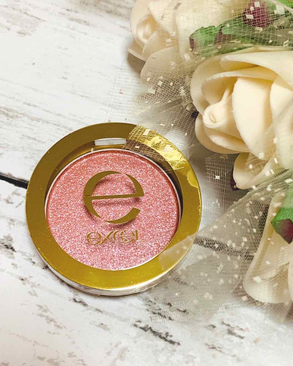 シャイニーシャドウ N/excel/単色アイシャドウを使ったクチコミ(1枚目)