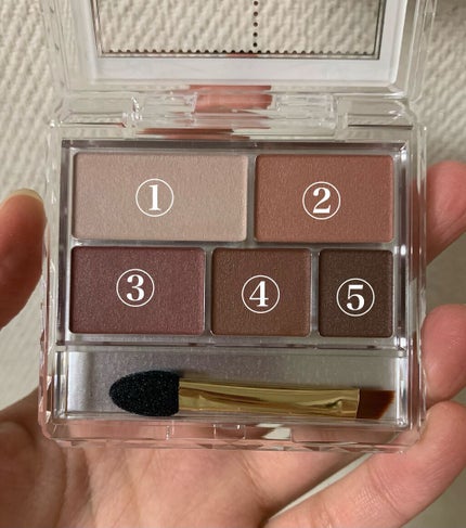 パーフェクトマルチアイズ/キャンメイク/アイシャドウパレットを使ったクチコミ(3枚目)