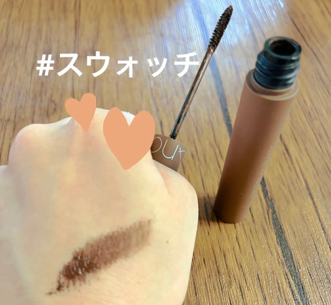 ハンオールフィックスマスカラ/rom&nd/マスカラを使ったクチコミ(3枚目)