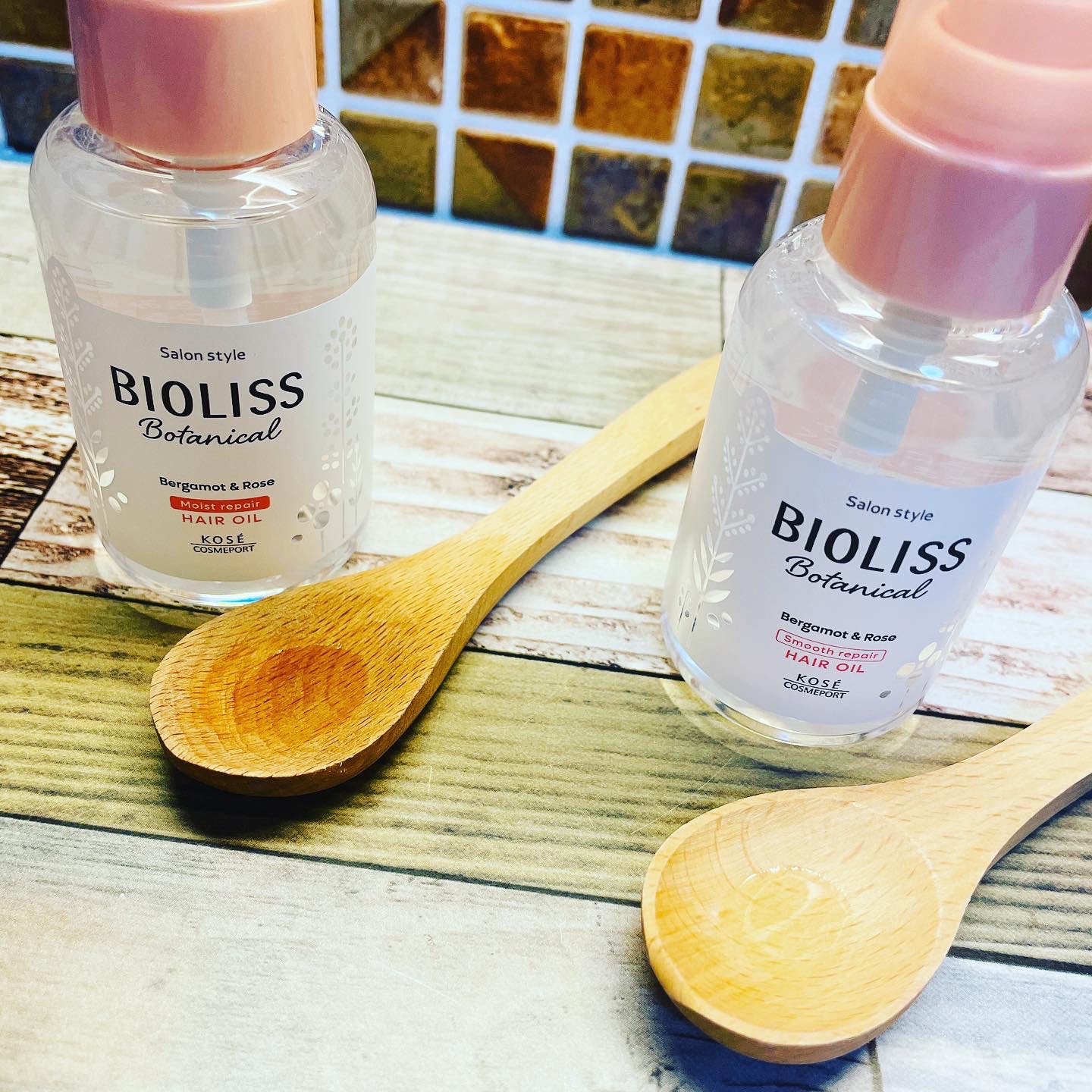 ボタニカル モイスト リペア ヘアオイル/SSビオリス/ヘアオイルを使ったクチコミ（3枚目）