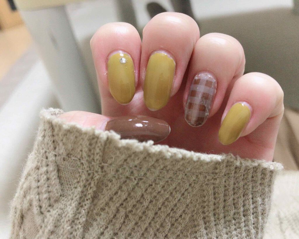 しずくネイルシール/キャンドゥ/ネイルシールを使ったクチコミ（2枚目）