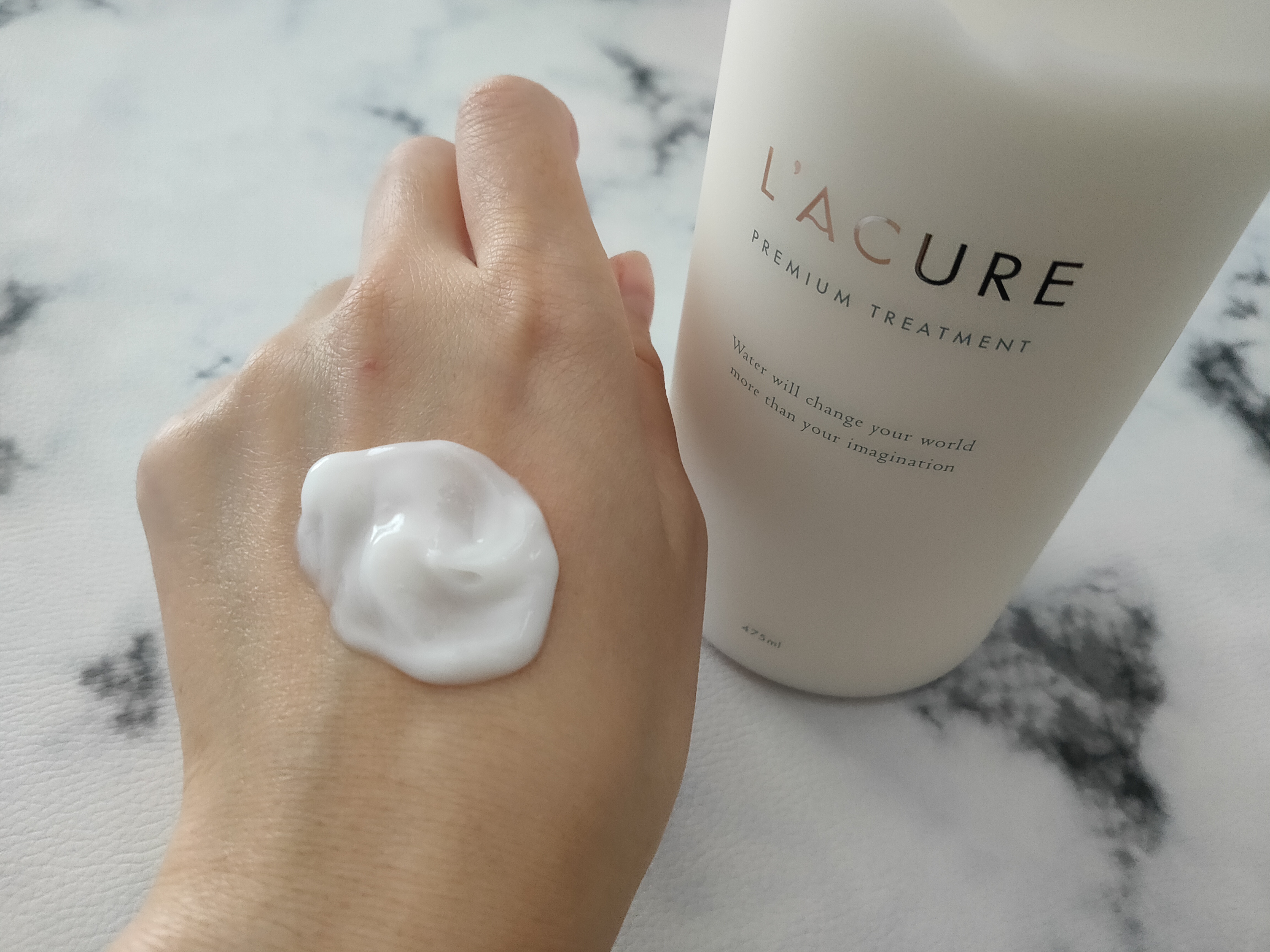 プレミアムシャンプー／プレミアムトリートメント シャンプー/L'ACURE/市販シャンプーを使ったクチコミ（3枚目）