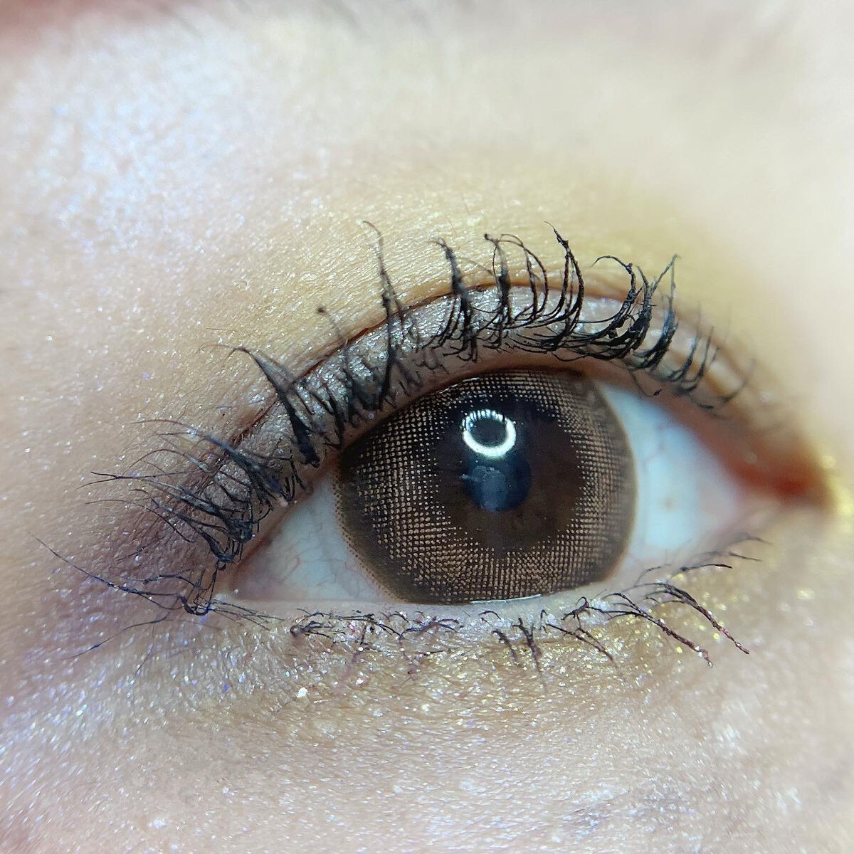 ヴァティック アイズ 14 スモーキーピスタチオ /Celvoke/単色アイシャドウを使ったクチコミ（2枚目）