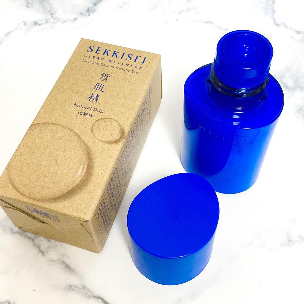 クリアウェルネス ナチュラル ドリップ/雪肌精/化粧水を使ったクチコミ（1枚目）