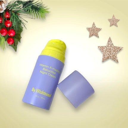 ビタミンA-mazingバクチオールナイトクリーム/By Wishtrend/フェイスクリームを使ったクチコミ(2枚目)