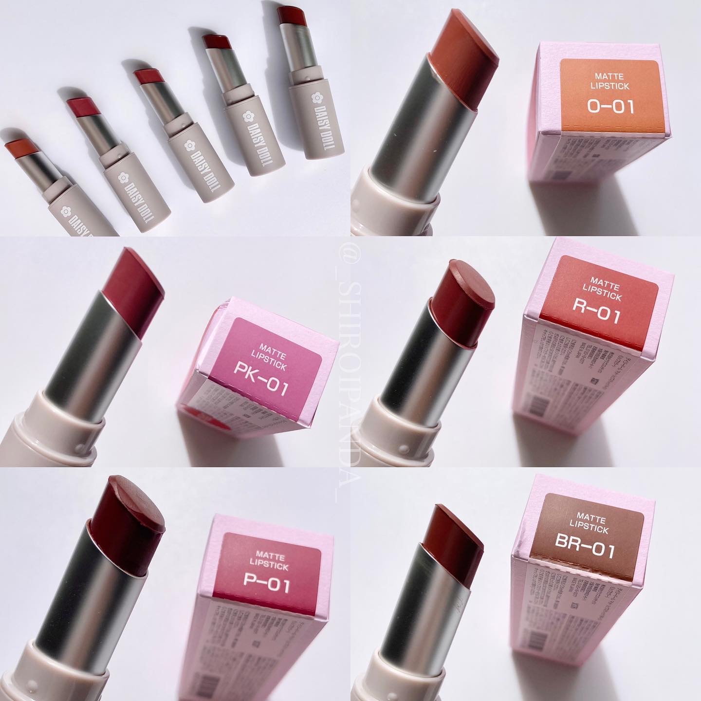 マットリップスティック/DAISY DOLL by MARY QUANT/口紅を使ったクチコミ（2枚目）