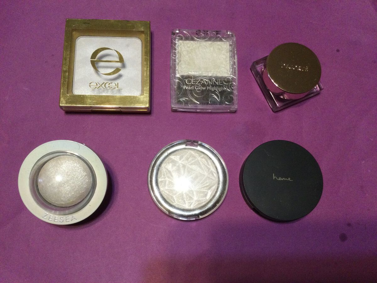 シャイニーパウダー N/excel/プレストパウダーを使ったクチコミ(1枚目)