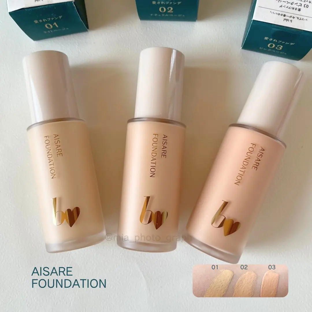 愛されファンデ/b idol/リキッドファンデーションを使ったクチコミ（3枚目）