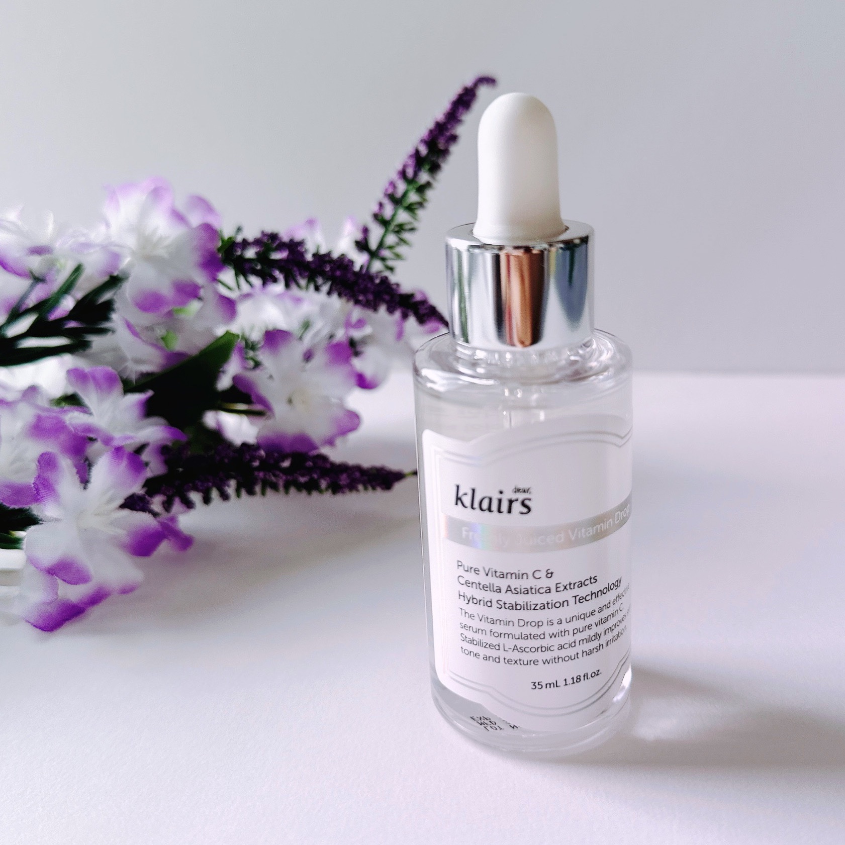 フレッシュリージュースドビタミンドロップ(35ml)/Klairs/美容液を使ったクチコミ（1枚目）