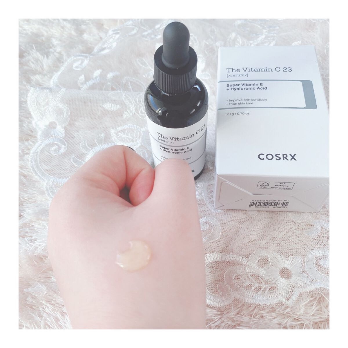 RXザ・ビタミンC23セラム/COSRX/美容液を使ったクチコミ（1枚目）
