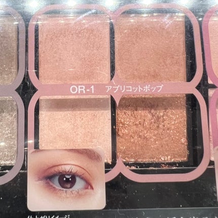 ケイト ポッピングシルエットシャドウ/KATE/アイシャドウパレットを使ったクチコミ(1枚目)