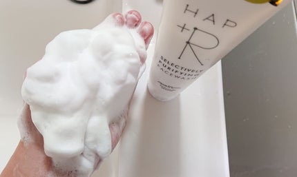 フェイスウォッシュ/HAP+R/洗顔フォームを使ったクチコミ(2枚目)