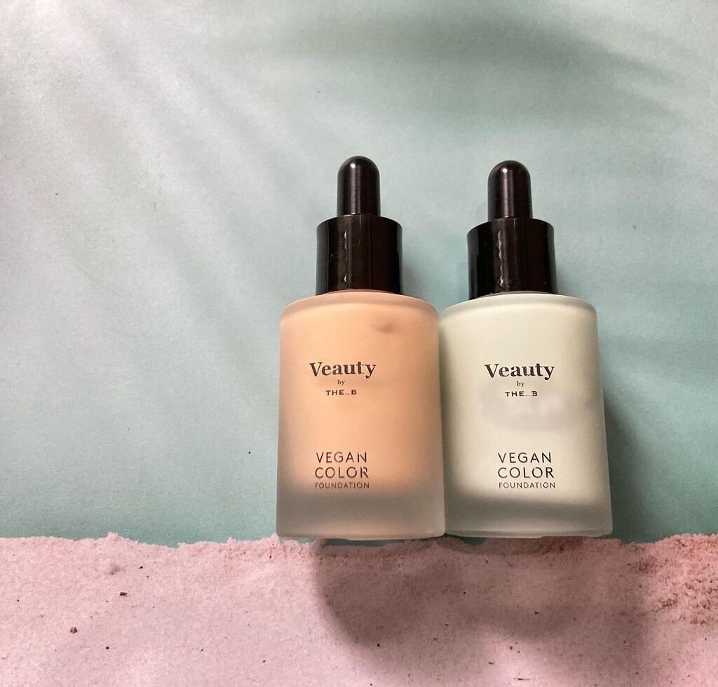 ヴィーガン カラーファンデーション/Veauty by THE_B/リキッドファンデーションを使ったクチコミ(1枚目)