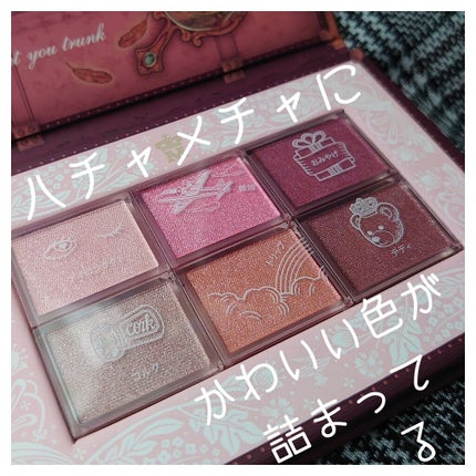 ナイストゥミーチュートランク/MAJOLICA MAJORCA/アイシャドウパレットを使ったクチコミ(2枚目)