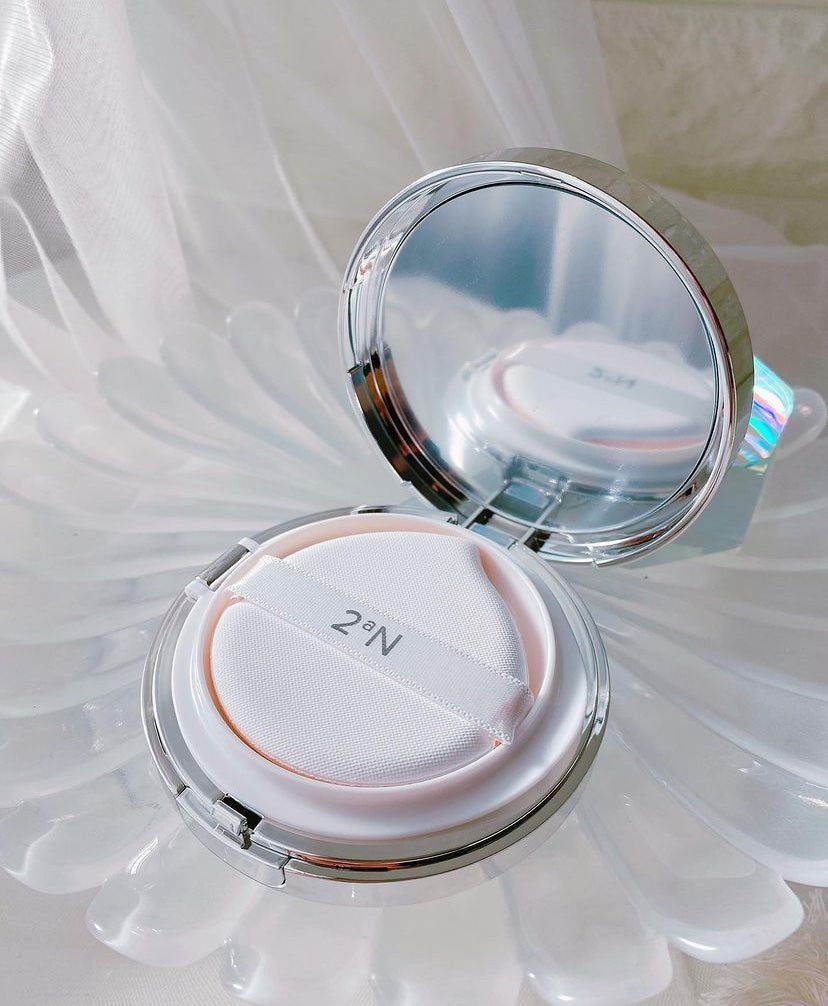 グリーミングテンションパクト/2aN/クリーム・エマルジョンファンデーションを使ったクチコミ(2枚目)