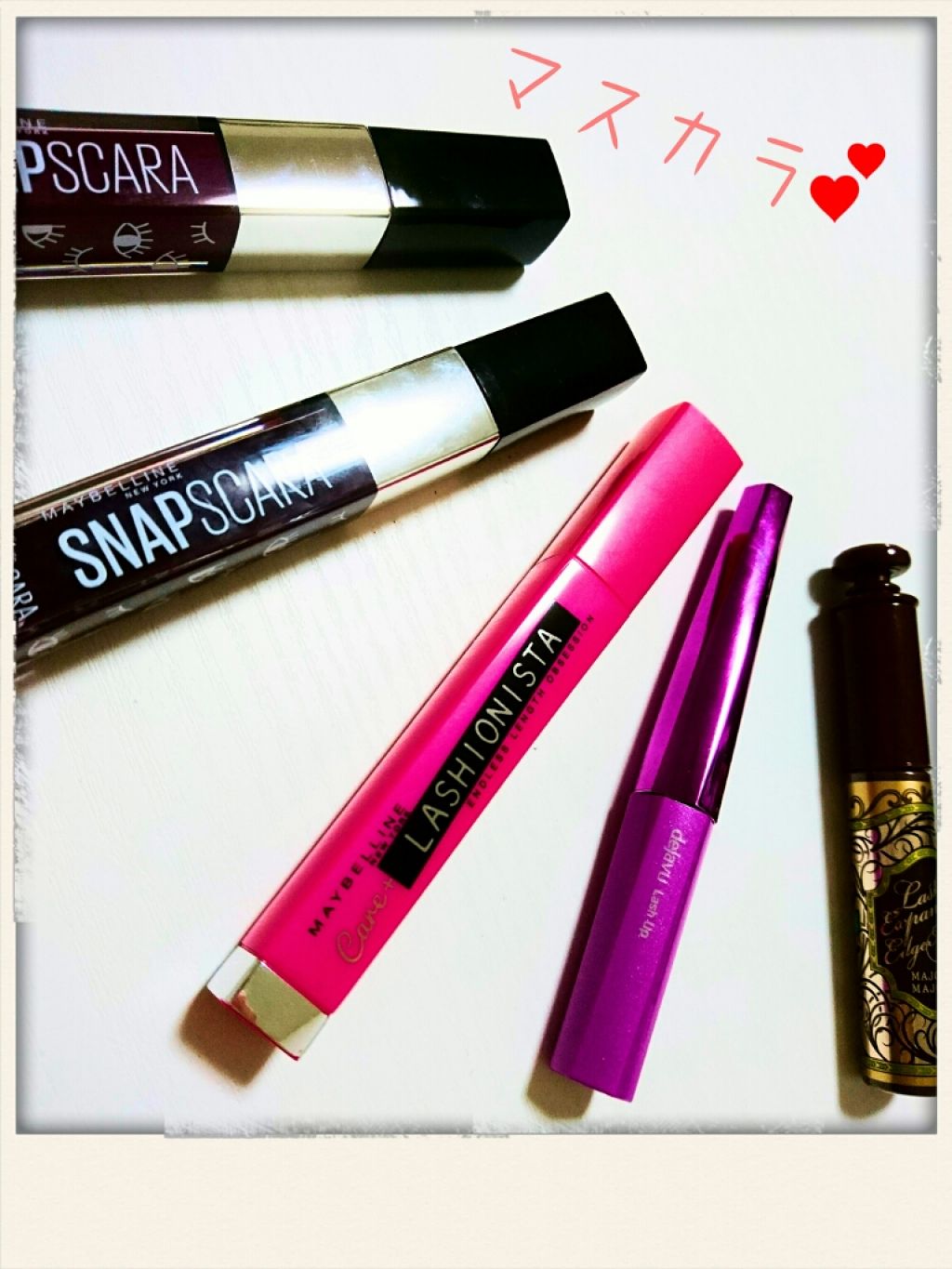 ラッシュエキスパンダー エッジマイスター F/MAJOLICA MAJORCA/マスカラを使ったクチコミ（1枚目）