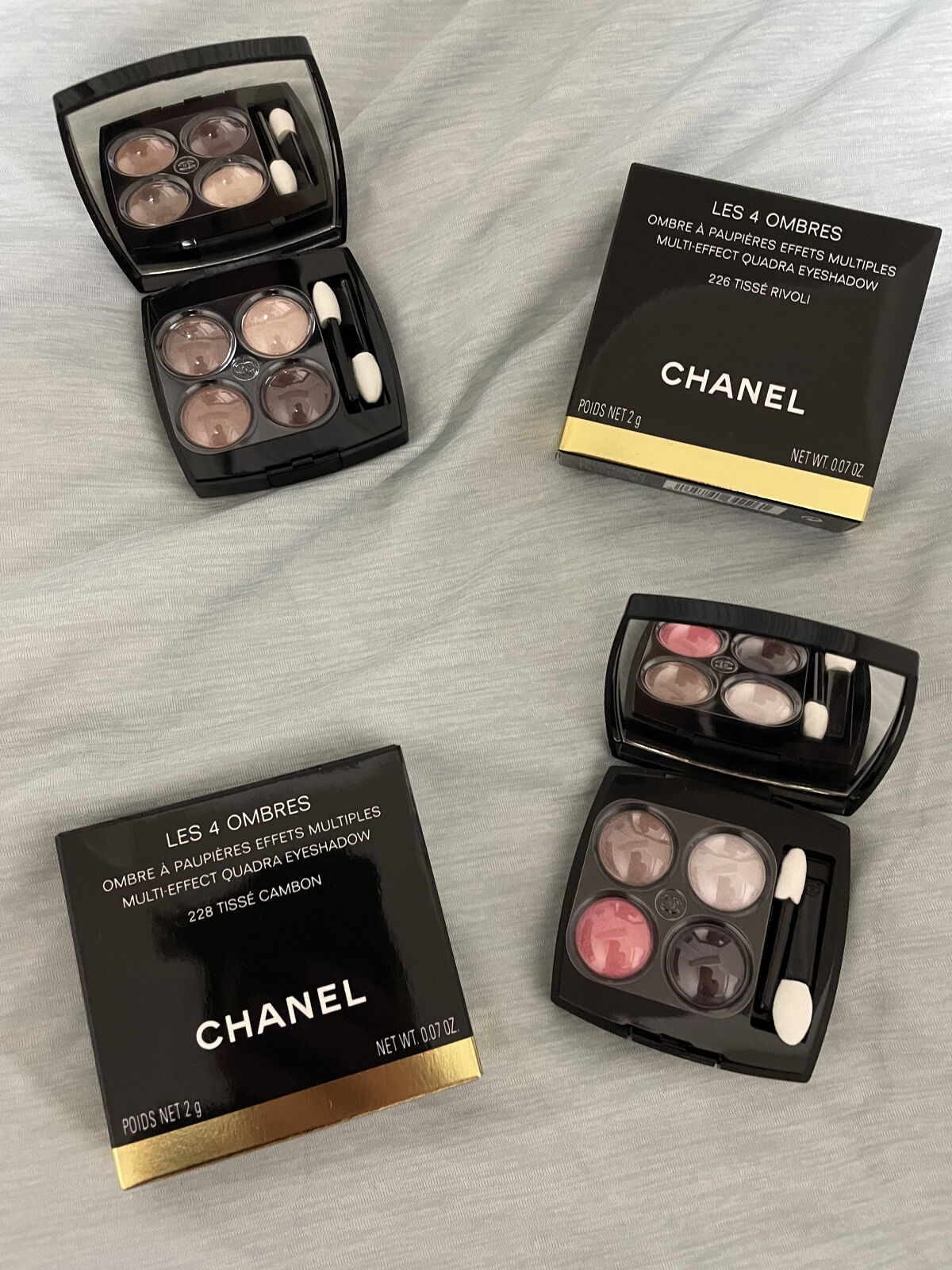 レ キャトル オンブル/CHANEL/アイシャドウパレットを使ったクチコミ（3枚目）