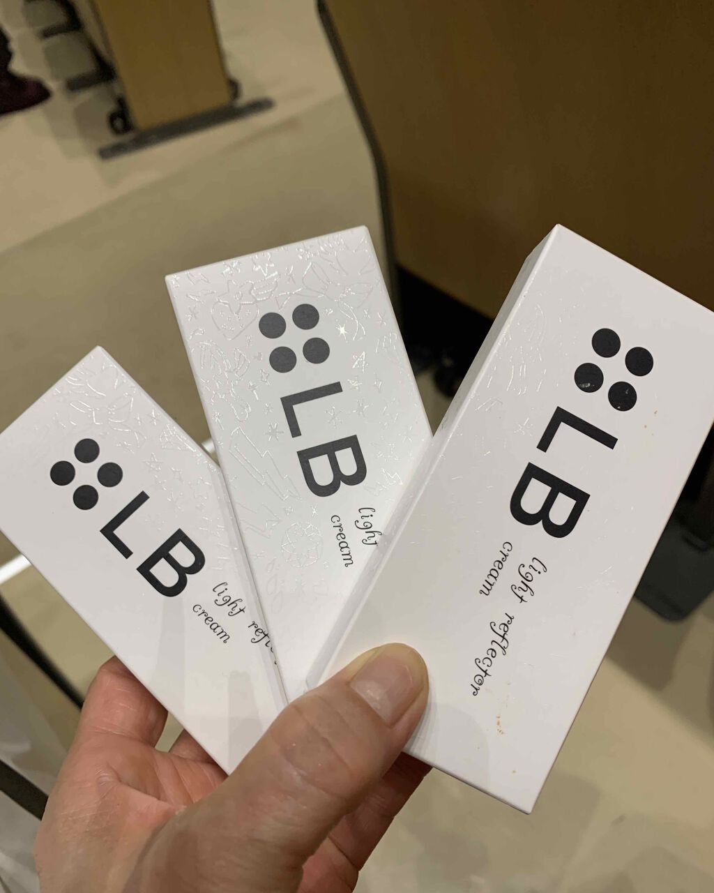 ライトリフレクタークリーム/LB/化粧下地を使ったクチコミ（2枚目）