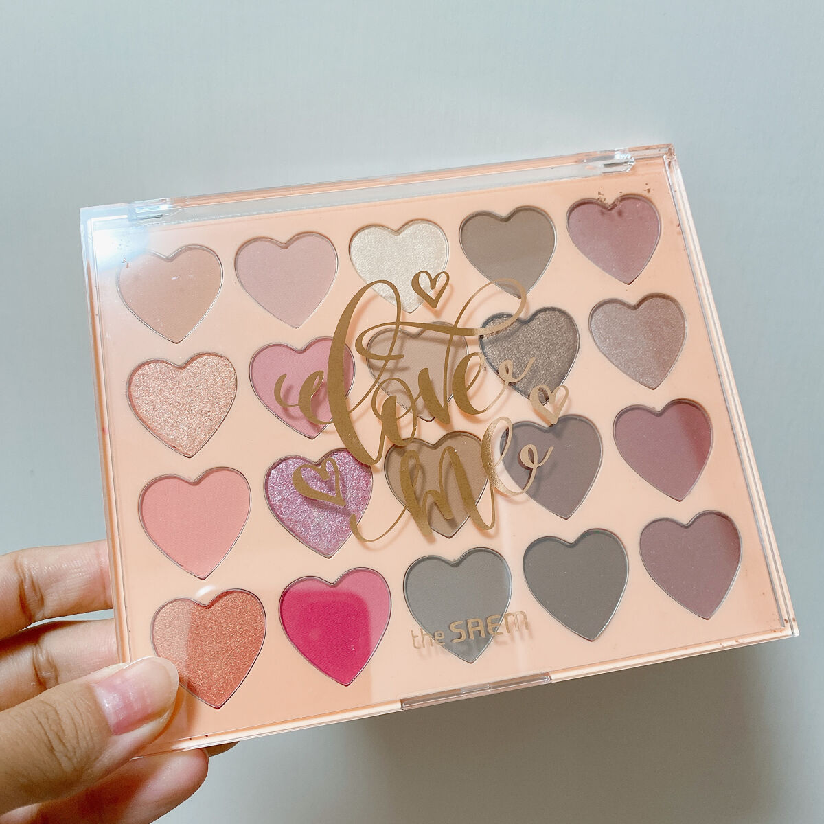 ラブミー  シャドウパレット  ラブデイズ/the SAEM/アイシャドウパレットを使ったクチコミ（1枚目）